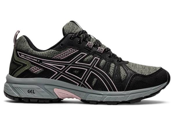 Asics Trailschoenen Dames, GEL-VENTURE Groen/Roze - Asics Online Kopen | B2341785-RP